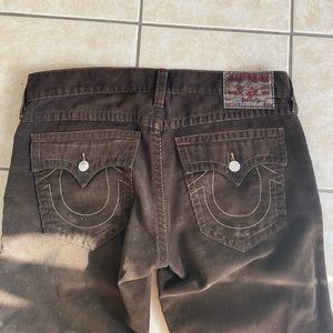 True Religion Corduroy pants size 38 mens 🤎☀️